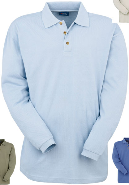   / T-Shirts /  / Polo /  - Unisex Polo Shirt Long Sleeve