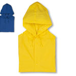 Αδιάβροχα - PVC raincoat with hood. Press-stud fastening